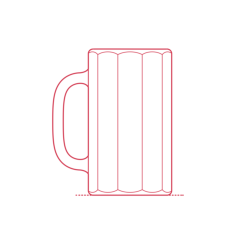 Objects Beer Glasses Beer Mug 16 Oz Icon Svg Vector, Free Vectors File